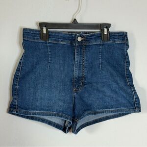 Wild Fable Highest Rise Dark Blue Jean Shorts